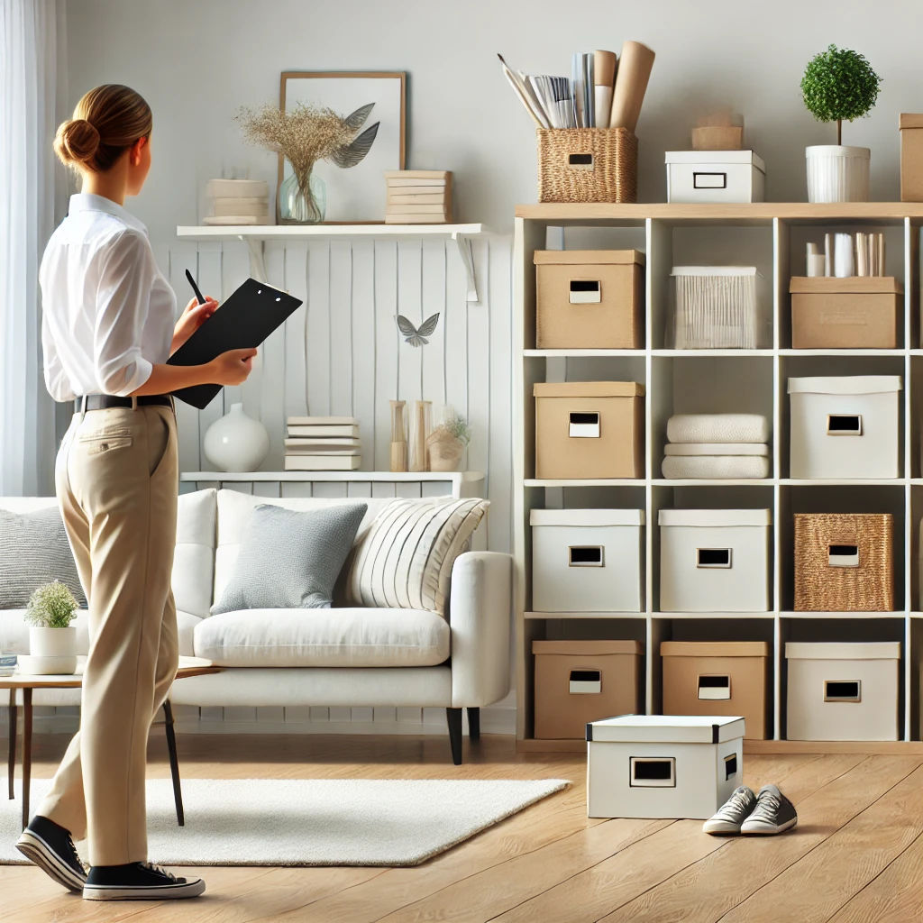 Professional decluttering