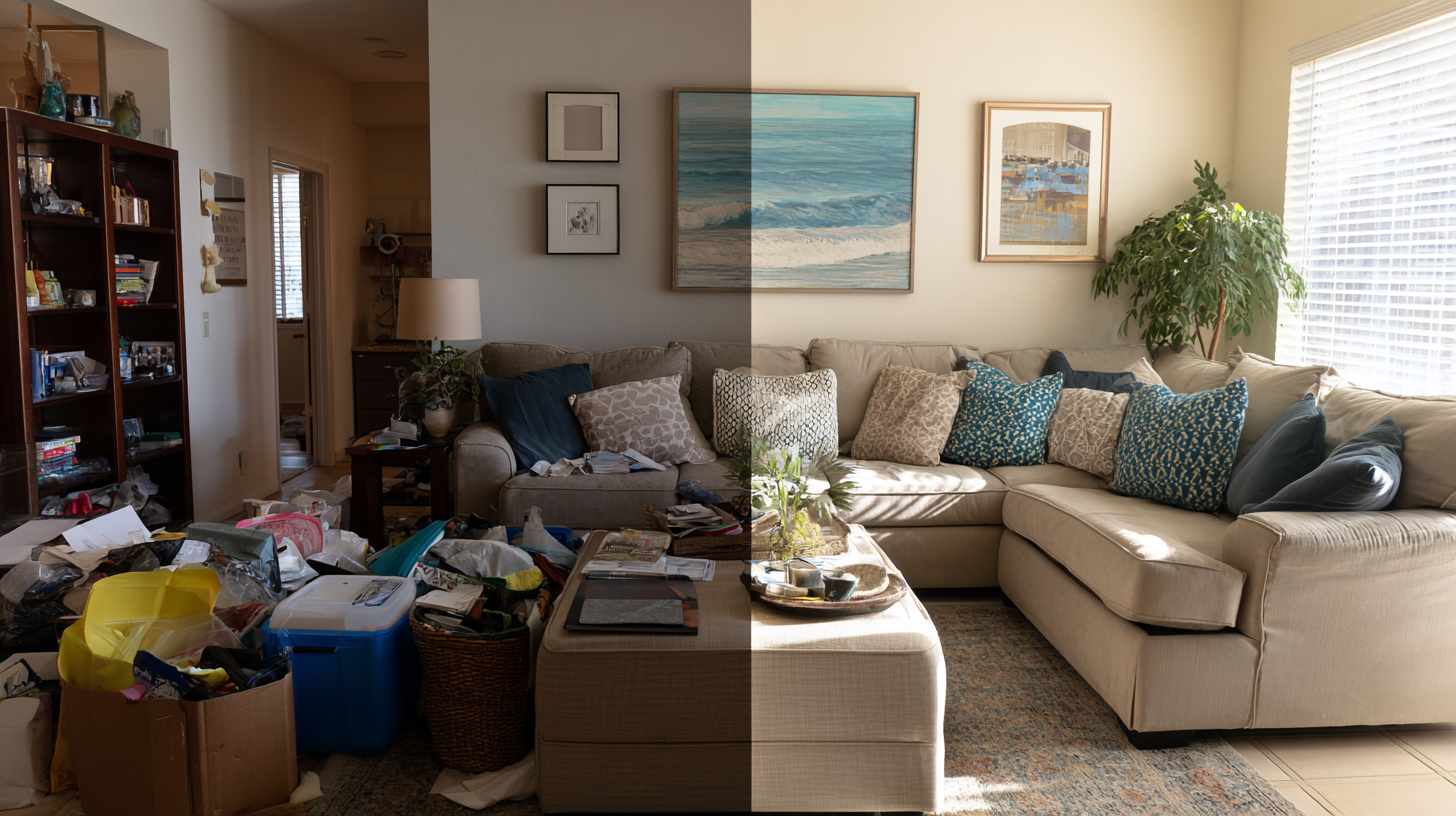 professional hoarding cleanup | Freedom Maids